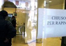 Rapina in banca. Arrestato residente a Pescia