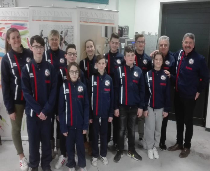 Firenze alcuni atleti pesciatini