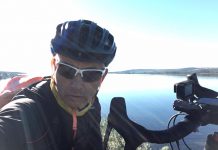 In bici fino a Valencia e domenica corre la maratona. L’impresa di un pesciatino