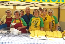 La festa Randonnèe. Nutella e pasta per tutti