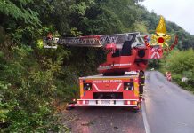 Vigili del Fuoco a Collodi sin dalle prime ore del mattino