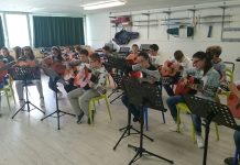 Nuova aula di musica a Valchiusa