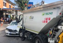 Scontro ad Alberghi. Paura. Ricoverati in codice giallo