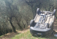 Si ribalta con l’auto. Al pronto soccorso in codice giallo