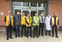Il Lions club di Pescia impegnato in un service di zona in supporto agli ospedali