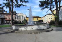 Fontana di piazza Matteotti, “presto in funzione, non entrarci”