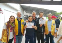 “Un caro saluto dall’aeroporto di Cinquale”. Roberto e David in volo. Le foto