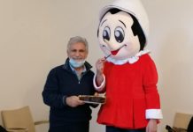 Pinocchio e Balena di cioccolato da guinness in arrivo a Collodi