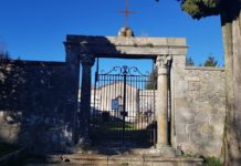 Castelvecchio, cimitero pericolante e senza spazi. Paese in rivolta