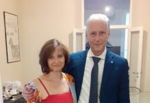 Passaggio della campana al nuovo presidente Lions. Lo staff
