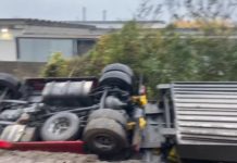 Incidente stradale ad un tir in località Macchie di San Piero