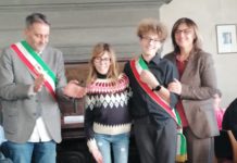 Passaggio di fascia tra Anna e Mattia Vittorio. “Ballo di fine anno”. Le foto