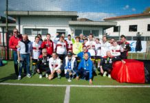 Autentica giornata di sport. Si è disputato Con la testa nel pallone, calcio per disabili
