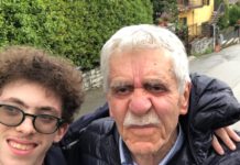I vertici di Azione a Pescia. Ad accogliere Pastorella il giovane Loris Gianneschi