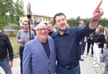 Matteo Salvini, endorsement per Grassotti. “Il protagonista sei tu”. Le foto