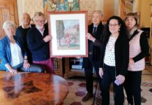 Collodinsieme dona alla Fondazione Collodi il dipinto con Garibaldi di Franco Del Sarto