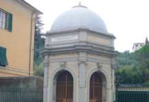 Un nuovo stemma del Comune a Montenero. Sette anni fa il restauro del tempietto in via Galeotti