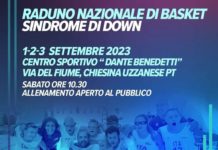 La nazionale di basket con sindrome down ospite a Chiesina Uzzanese