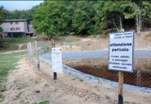 Via libera per i mezzi antincendio del laghetto Uso di Sotto