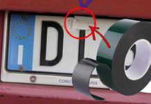 Targa contraffatta con del nastro adesivo. Indagini per bloccare i finti Carabinieri