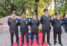 Marraccini, Buondonno, Fausto, Armeni e Scala. Carabinieri encomiabili