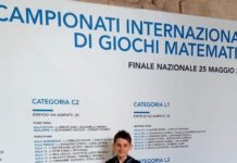 Christian è campione italiano ai Giochi Matematici. In volo per Parigi
