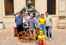 Pinocchio mascotte del Tour de France. Il precedente di Roberto Bottaini