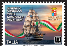 Emesso il francobollo con la nave italiana più bella del mondo