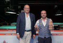 Andrea Dami, tricolore nel biliardo. Il successo a Saint Vincent