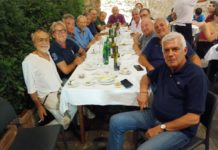 Ivano, Paolo, Maurizio…tutto come 50 anni fa. Ex agraria, abitudine da non perdere