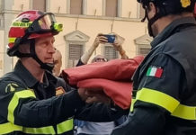 Vestizione di San Jacopo. Marco della Felice capo picchetto a Pistoia