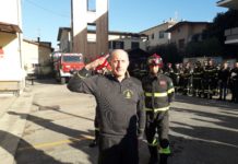 “Un Vigile del Fuoco non va mai in pensione”. Toccante saluto a Marco Della Felice