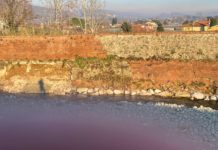 Voragine sull’argine della Pescia. Paura tra i residenti