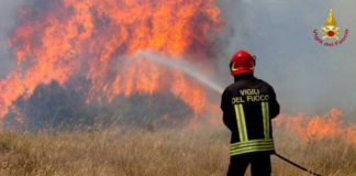 INCENDIO A FIBBIALLA. Cause al vaglio delle autorità competenti