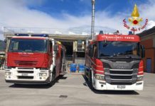 COMPLASTEX. Incendio a seguito di esplosione. Nessun ferito