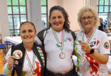 ARCO DI CAMPAGNA. Tre pesciatine campionesse d’Italia
