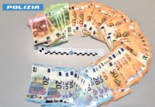 COCAINA IN UN CALZINO e 10.000 euro. Arrestato 20enne da un mese in Italia