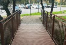 RIAPERTO IL PONTICELLO PEDONALE in via degli Orti