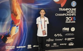 GIORGIA, CRESCIUTA NEL GIOBRI, ai campionati mondiali di trampolino elastico