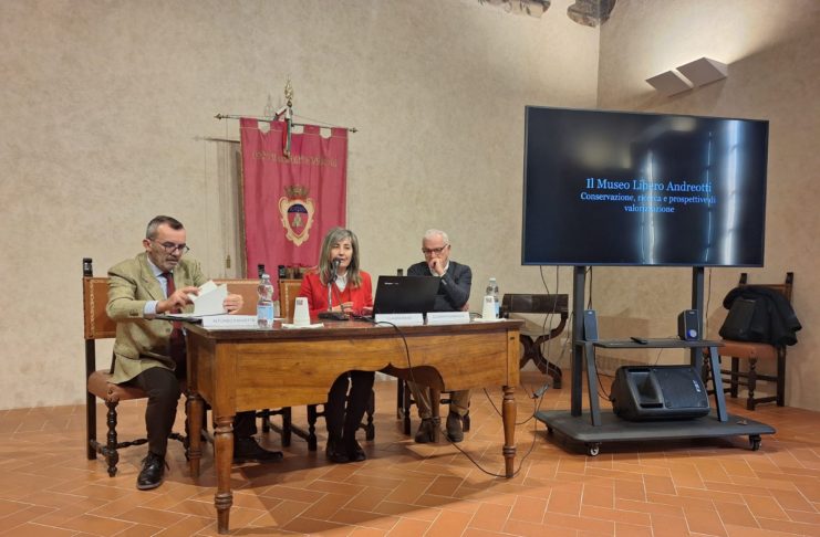 MUSEO ANDREOTTI, Massi e Pizzorusso insieme ad Arezzo. “Custodi della raccolta dell’artista”