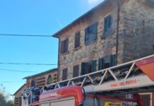Incendio in un camino ad Altopascio. Evacuate sei persone