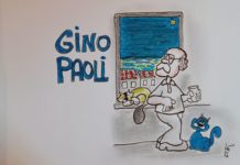 SAPORE DI SALE, SAPORE DI MARE. Gino Paoli nel Doodle del Cittadino