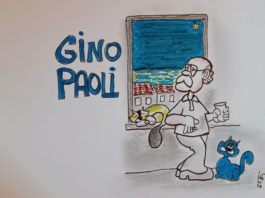 SAPORE DI SALE, SAPORE DI MARE. Gino Paoli nel Doodle del Cittadino