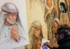 DUE NUOVI AFFRESCHI nella Chiesa della Sacra Famiglia. Opere di Franco Del Sarto. L’inaugurazione