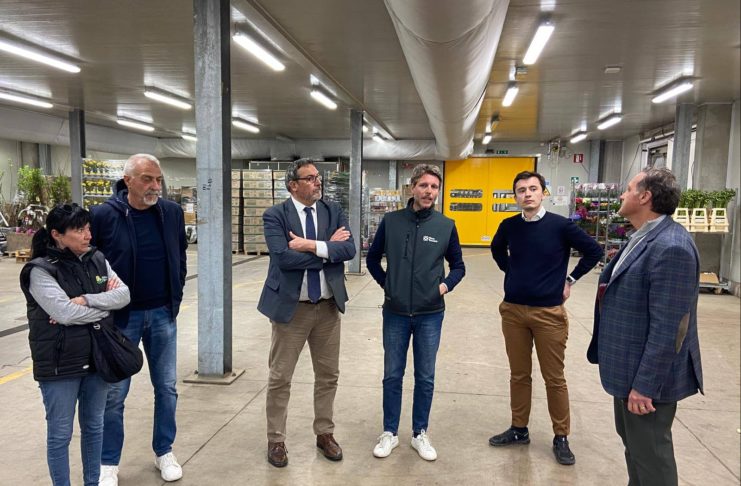 ASSESSORE MARRAS in Flora Toscana e alla Gipsoteca