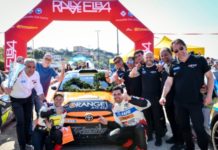 Successo per Campedelli al Rally dell’Elba