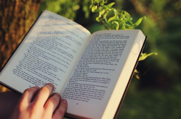 Passeggiata della lettura negli angoli di Pescia