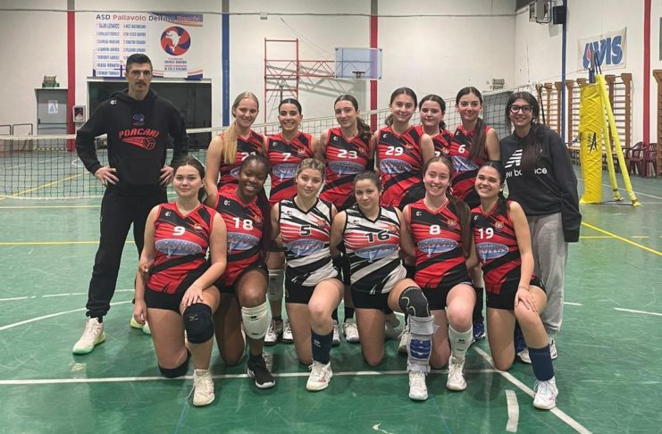 PESCIA-PORCARI vince facile. Quarto posto in classifica. Brave bimbe!