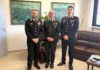 I CARABINIERI SALUTANO IL CAPITANO DE NICOLA. Al comando del NOR della Compagnia di Montecatini Terme