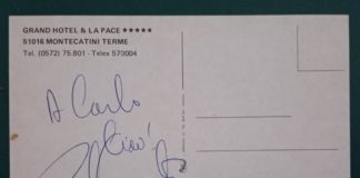 Il mio incontro con Cocciante. Carlo Pellegrini